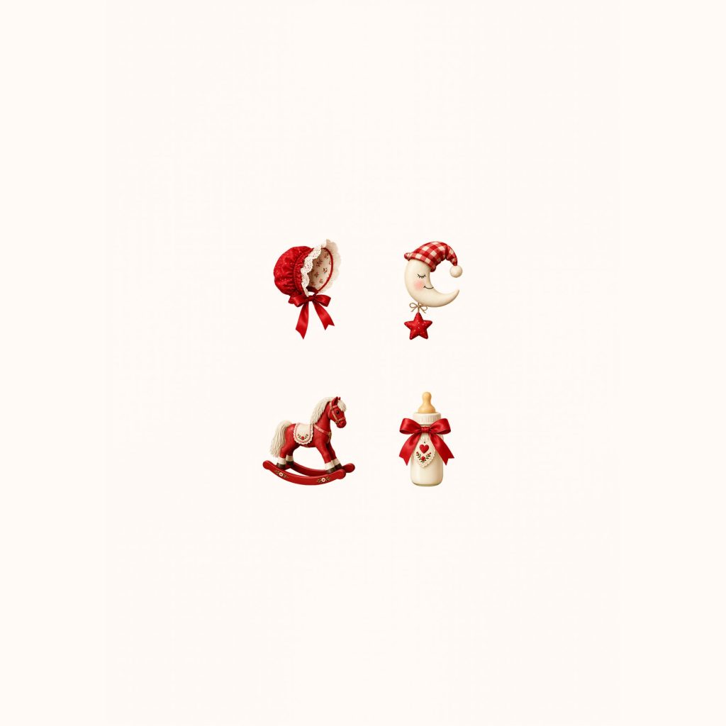 Baby Red Nursery Signature A4 Collection