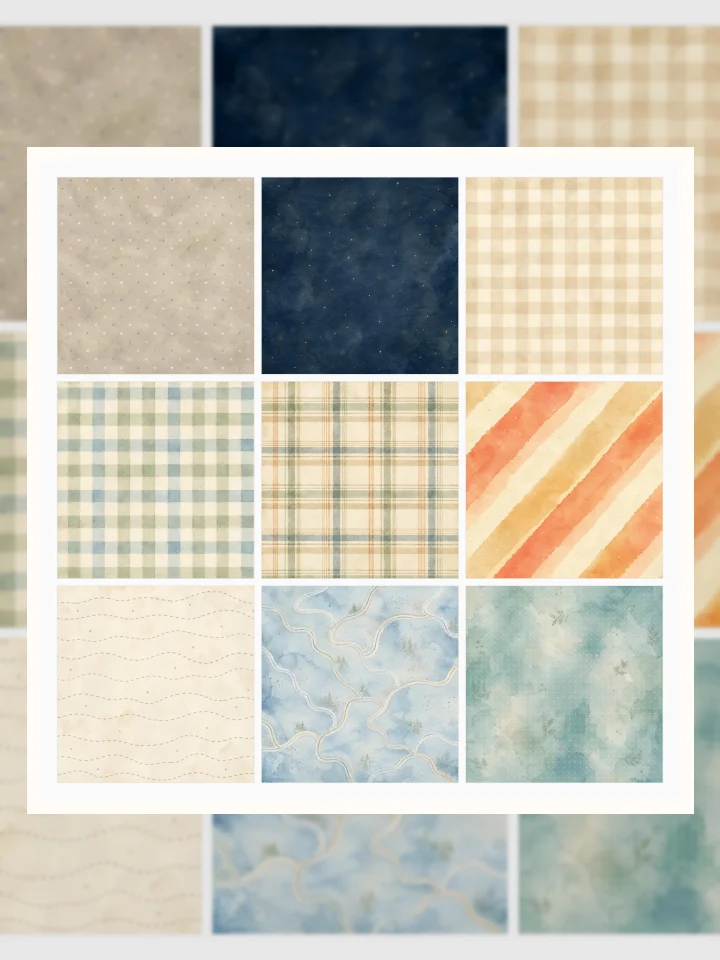 7 Travel Collections for an August Album or Journal visual story illustration