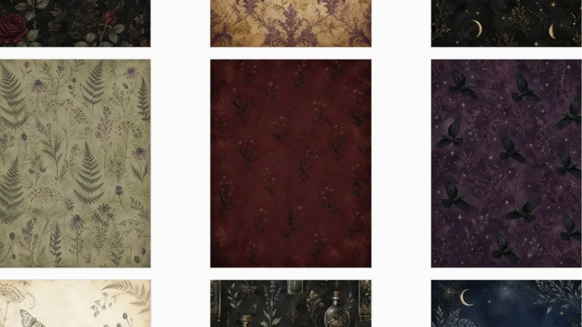 9 Vamp Romantic Scrapbook Pages for Halloween 2026 visual guide