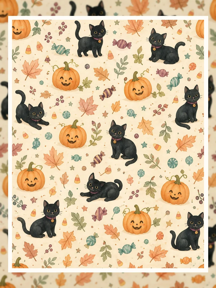 How to Use Sweet Spooky Halloween Paper for Treat Bags, Tags and Journal Pages visual story illustration