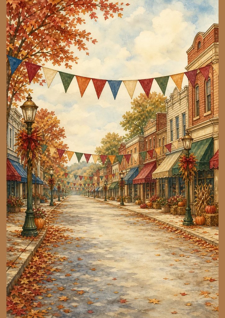 Vintage Thanksgiving Parade Digital