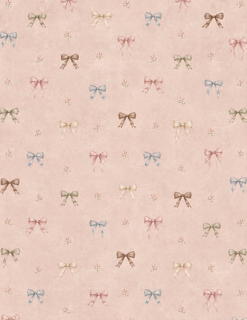 Coquette Bow Ribbon Background Papers 30