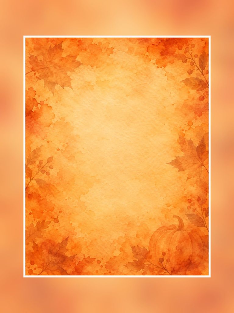 Fall Digital Paper Bundle 40 Autumn poster portrait