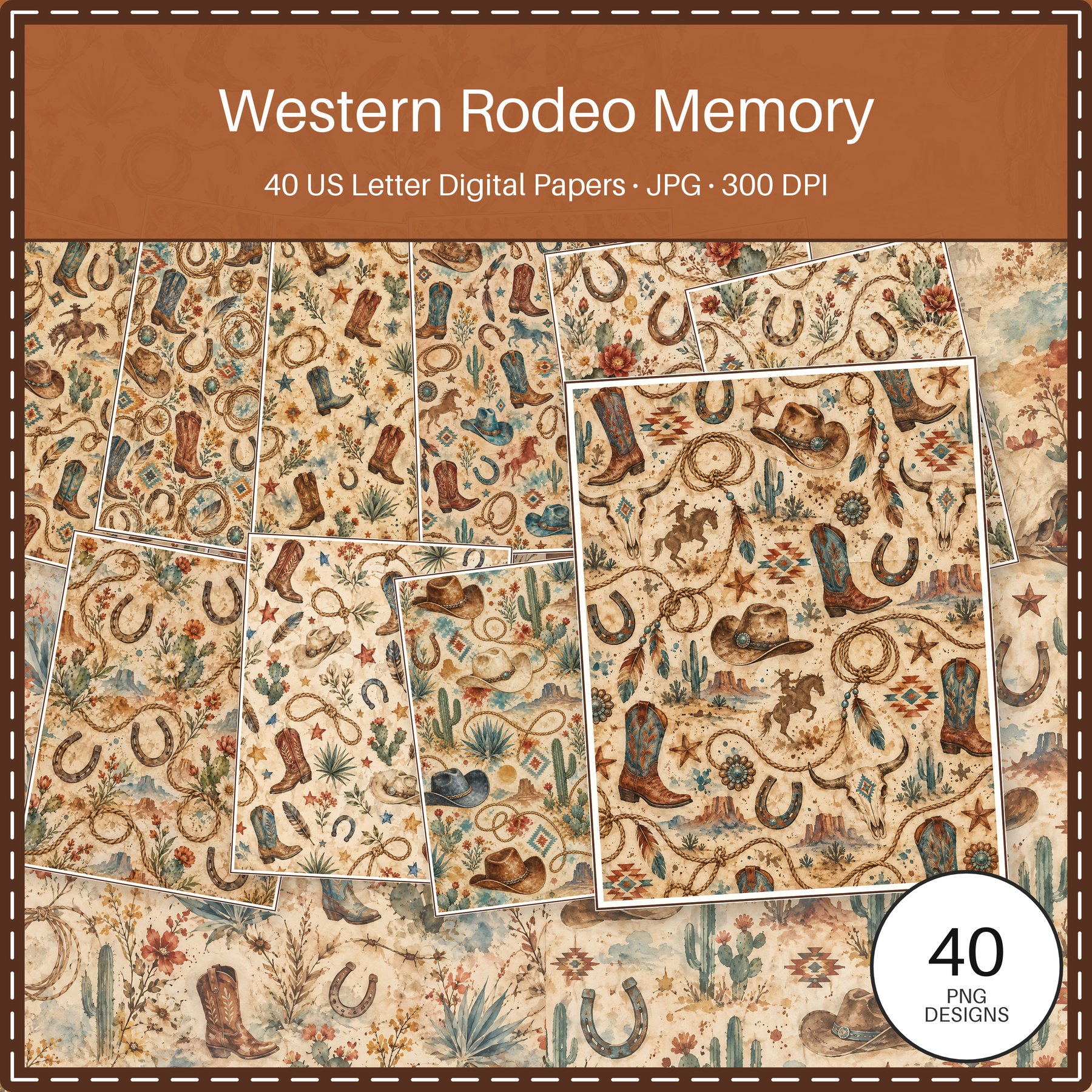 Western Rodeo Memory