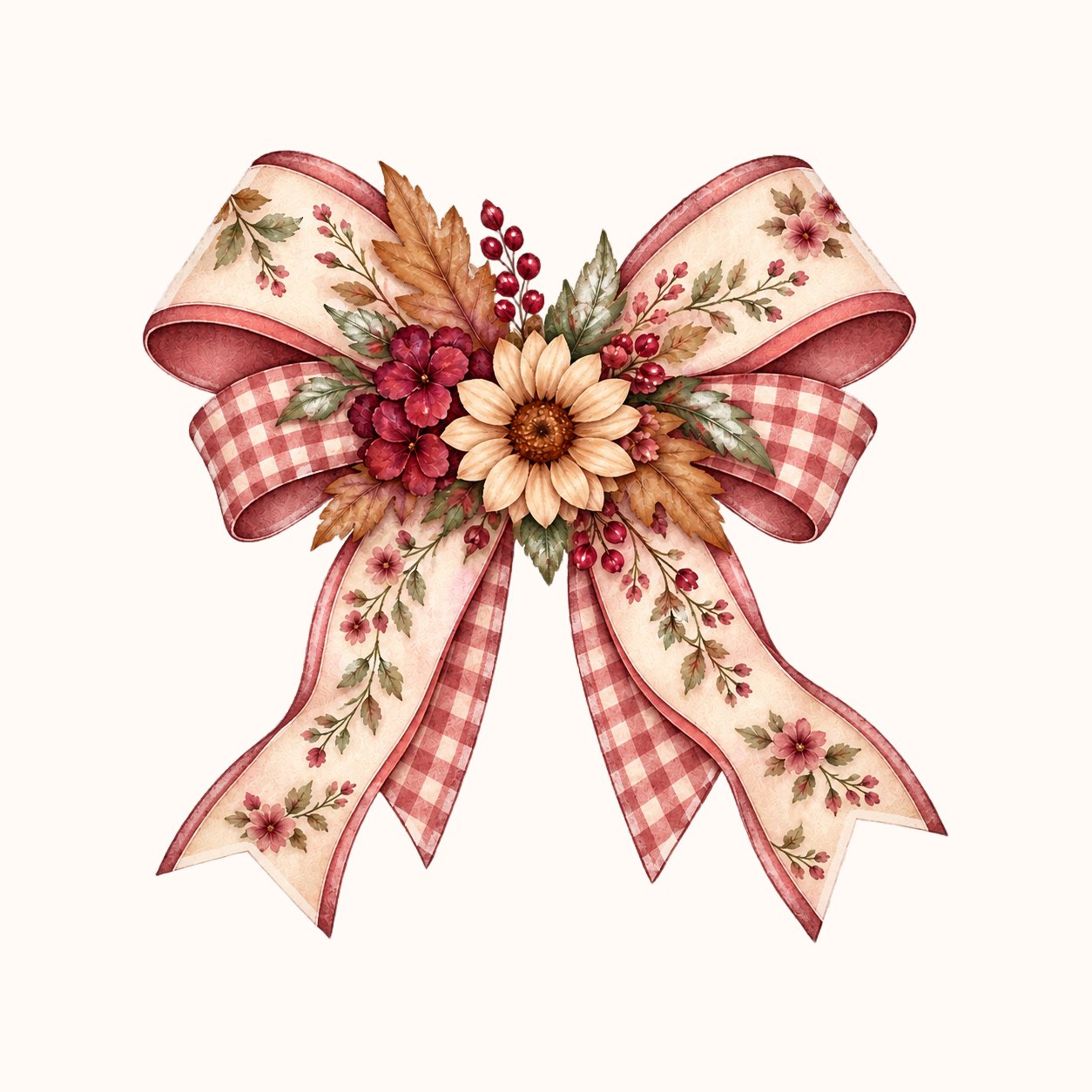Coquette Fall Bows Ribbon Journal Kit preview 5