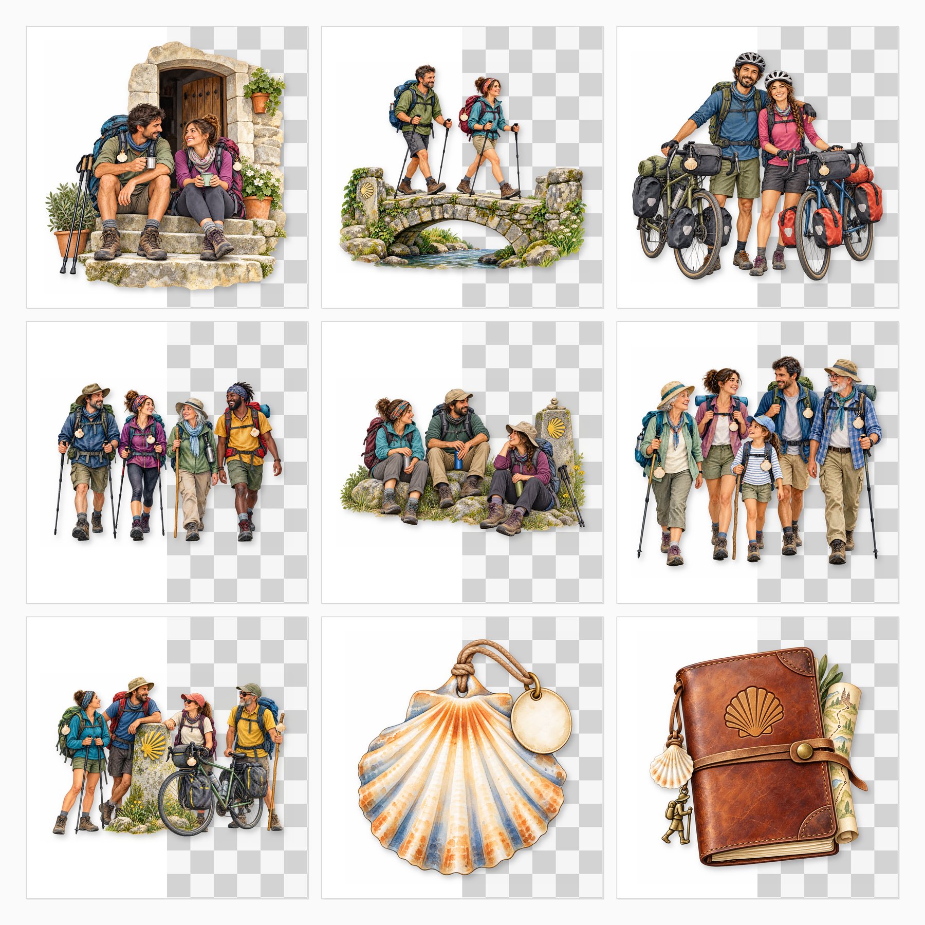 Camino De Santiago Digital Scrapbook preview 3