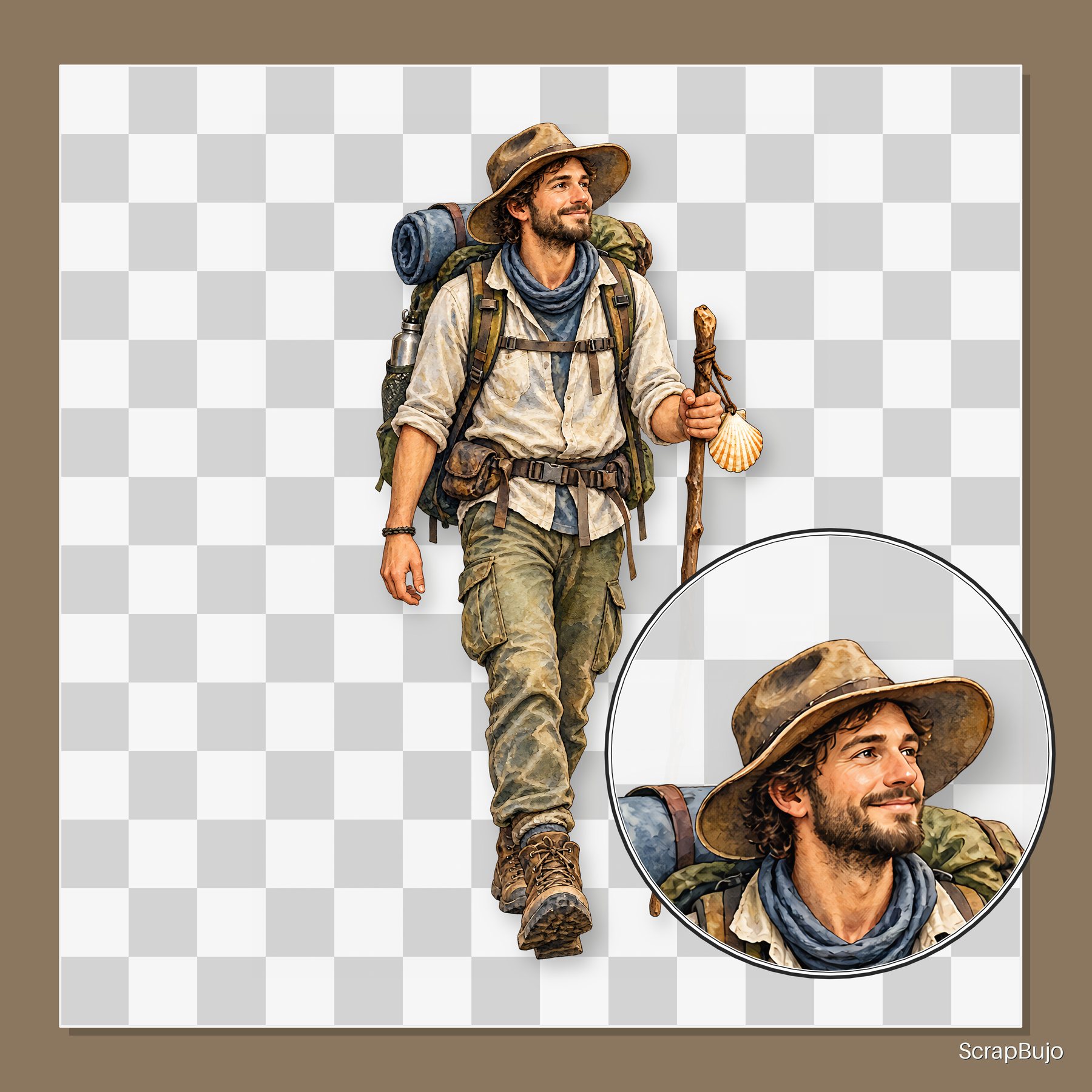 Camino De Santiago Digital Scrapbook preview 5