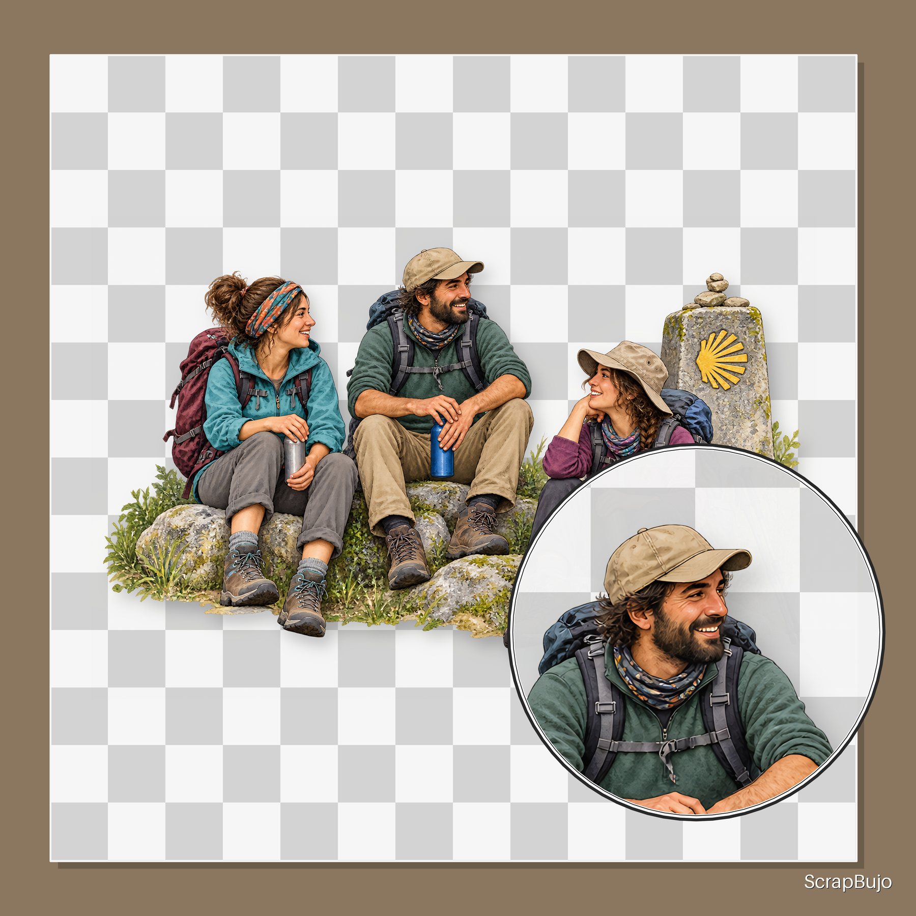Camino De Santiago Digital Scrapbook preview 6