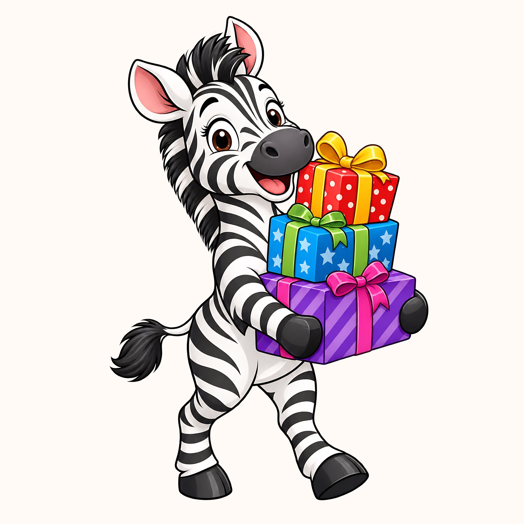 Safari Comic Christmas — 80 Papers, Cliparts & Die-Cuts preview 3