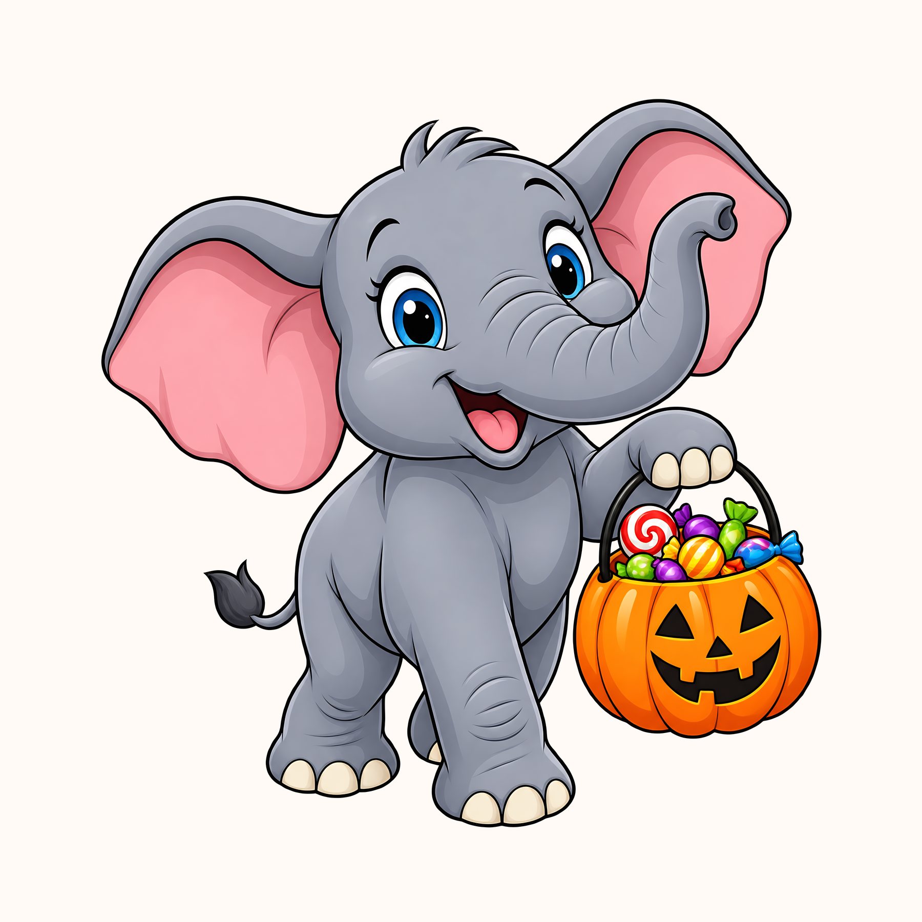 Safari Comic Halloween — 80 Papers, Cliparts & Die-Cuts preview 4