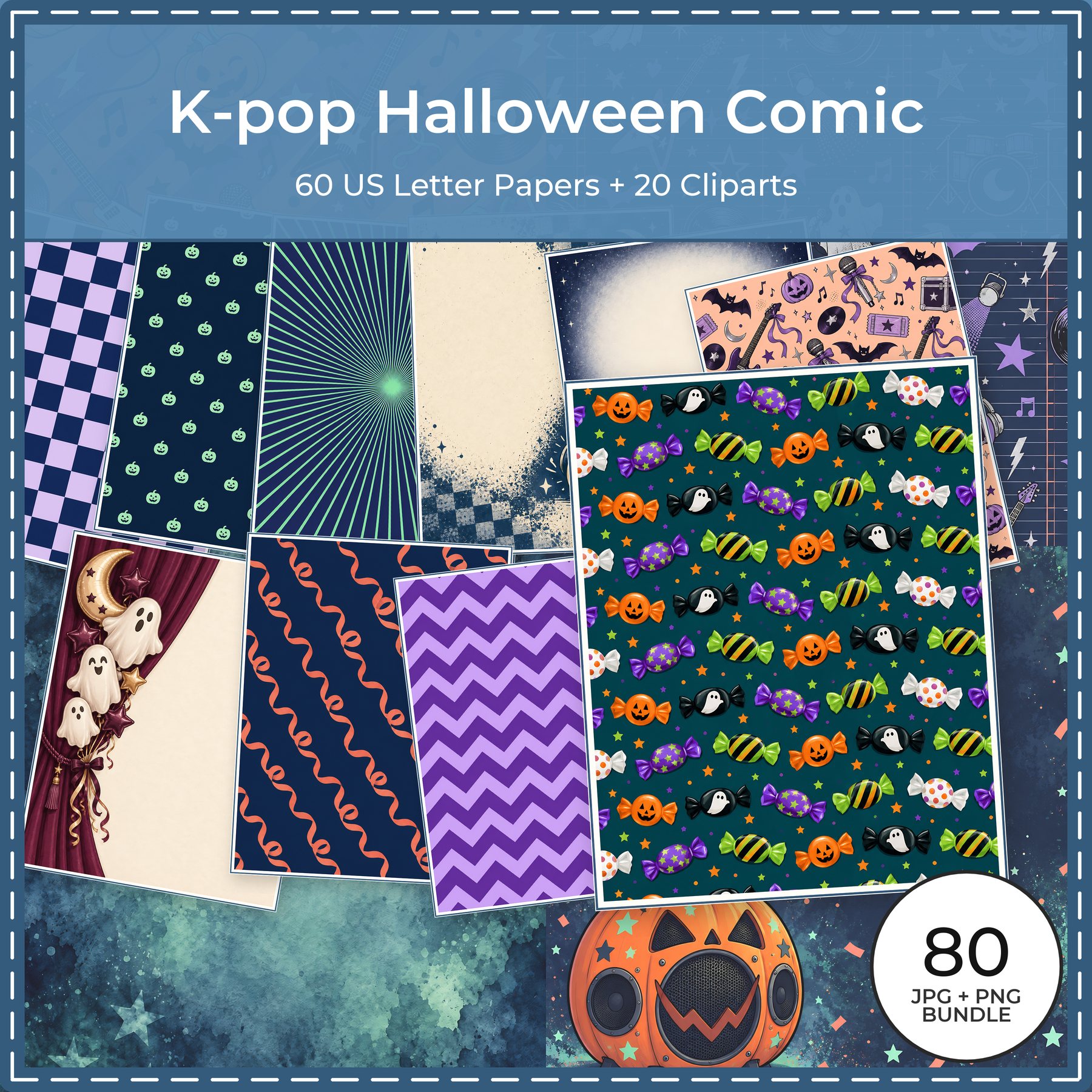 K-Pop Halloween Comic collection preview
