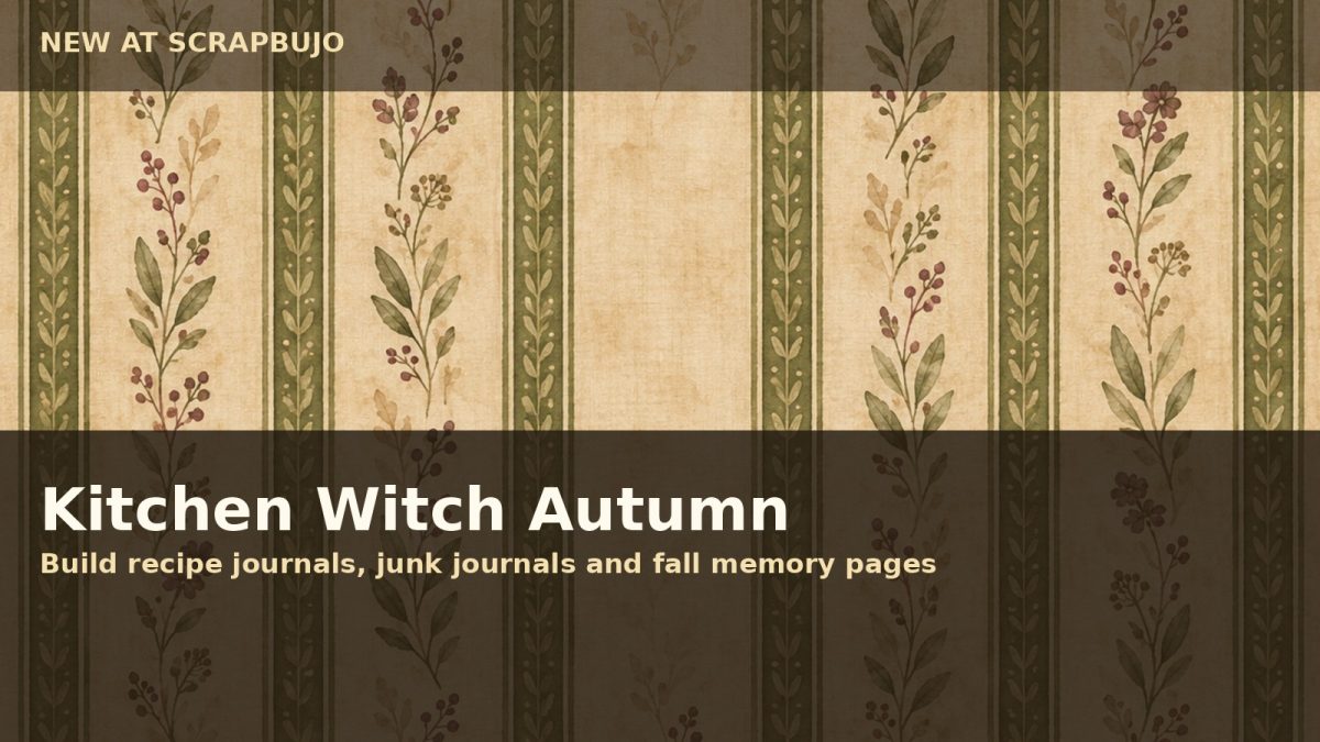 Kitchen Witch Autumn Apothecary Free Collection Gift weekly printable giveaway preview