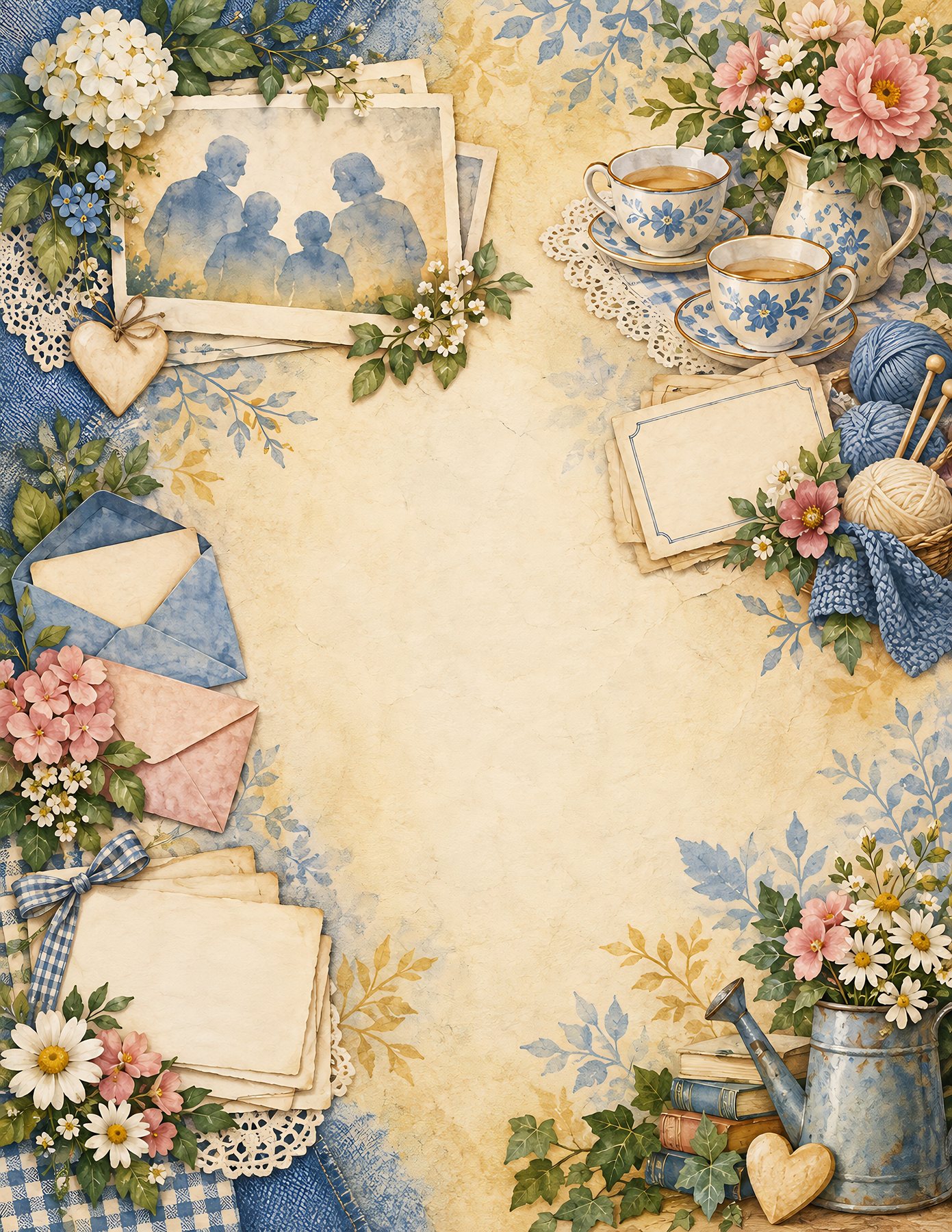 Grandparents Day Digital Papers 40 US preview 3