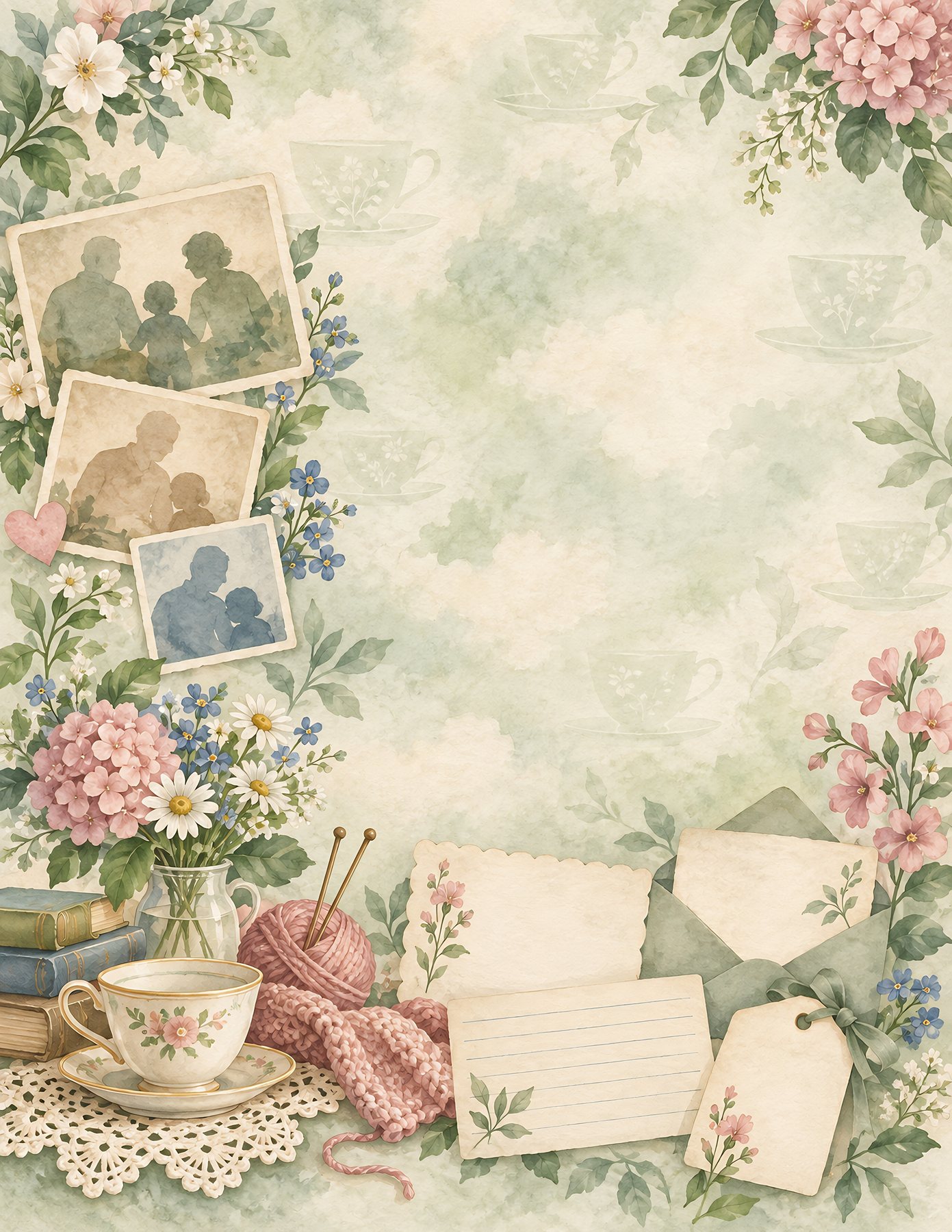 Grandparents Day Digital Papers 40 US preview 4