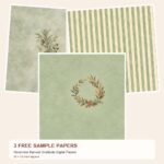 Free November Harvest Gratitude Digital – 3 Printable Paper Samples preview