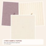 Free Rose Letter-Writing Memory Signatures – 3 Printable Scrapbook Paper Samples preview