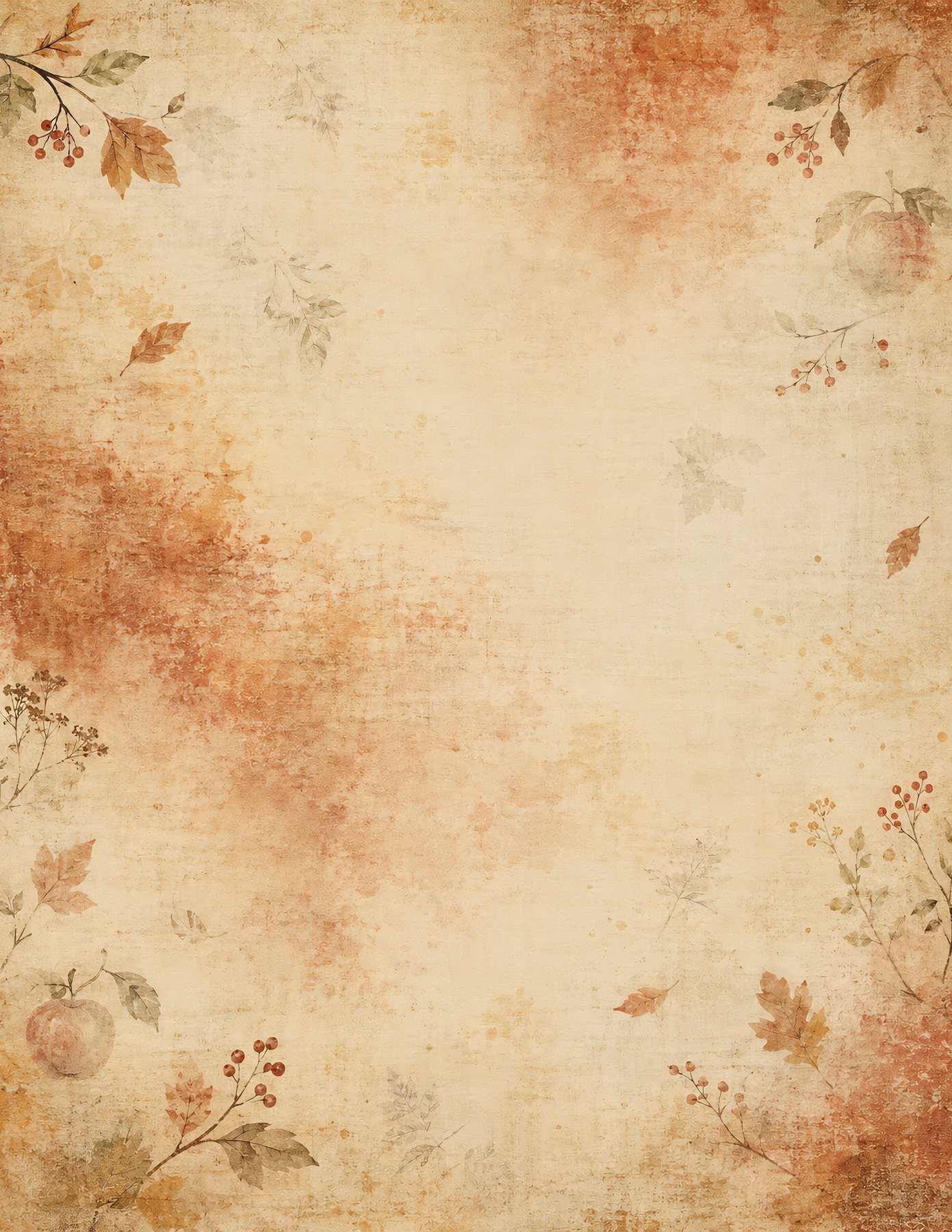 Harvest Ledger Autumn Digital Scrapbook preview 3