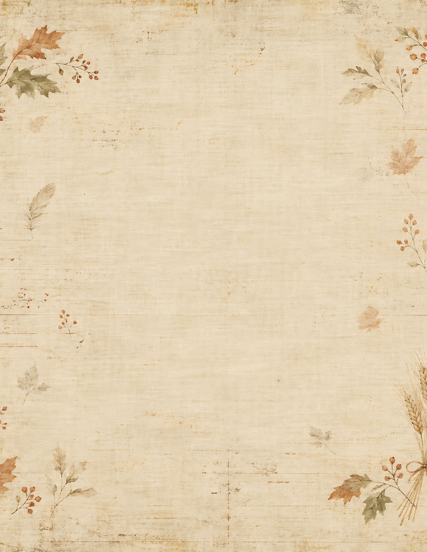 Harvest Ledger Autumn Digital Scrapbook preview 5