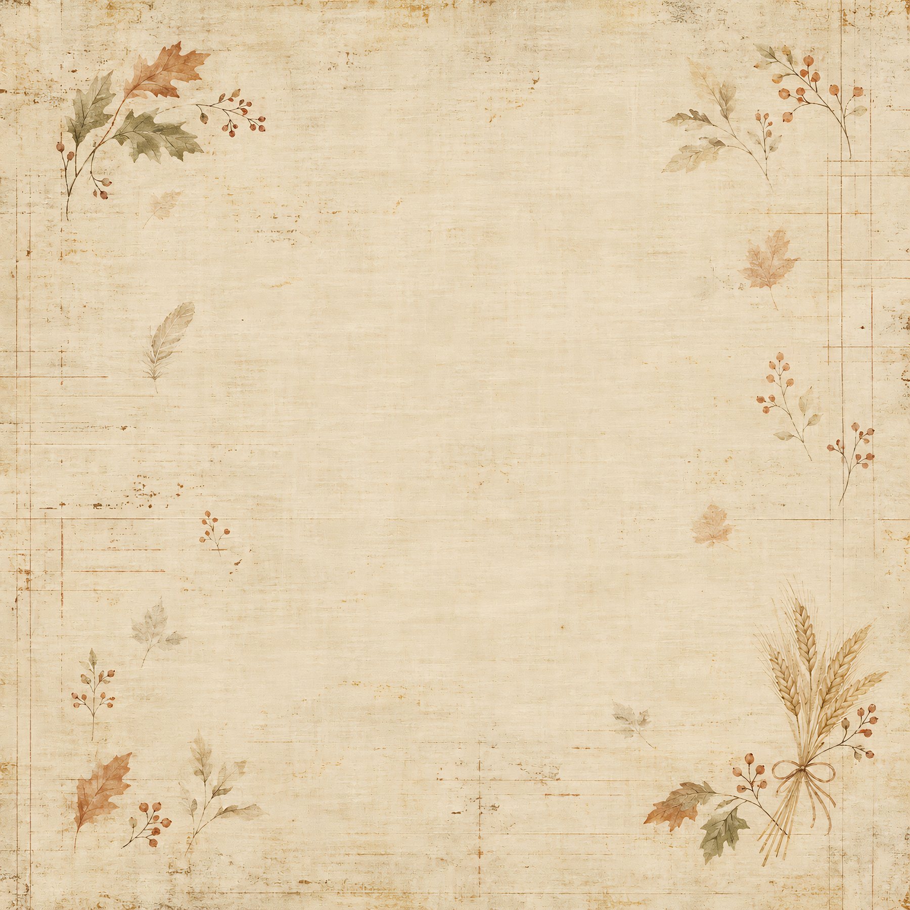 Harvest Ledger Autumn Digital Scrapbook preview 6