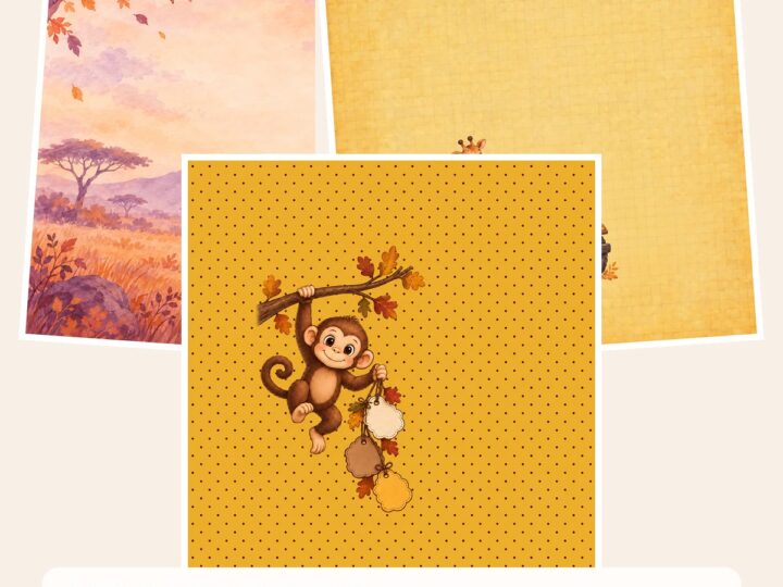Free Safari Comic Thanksgiving Paper Samples