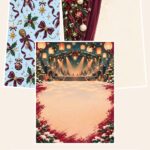 Free K-pop Christmas Paper Samples — 3 US Letter Pages preview