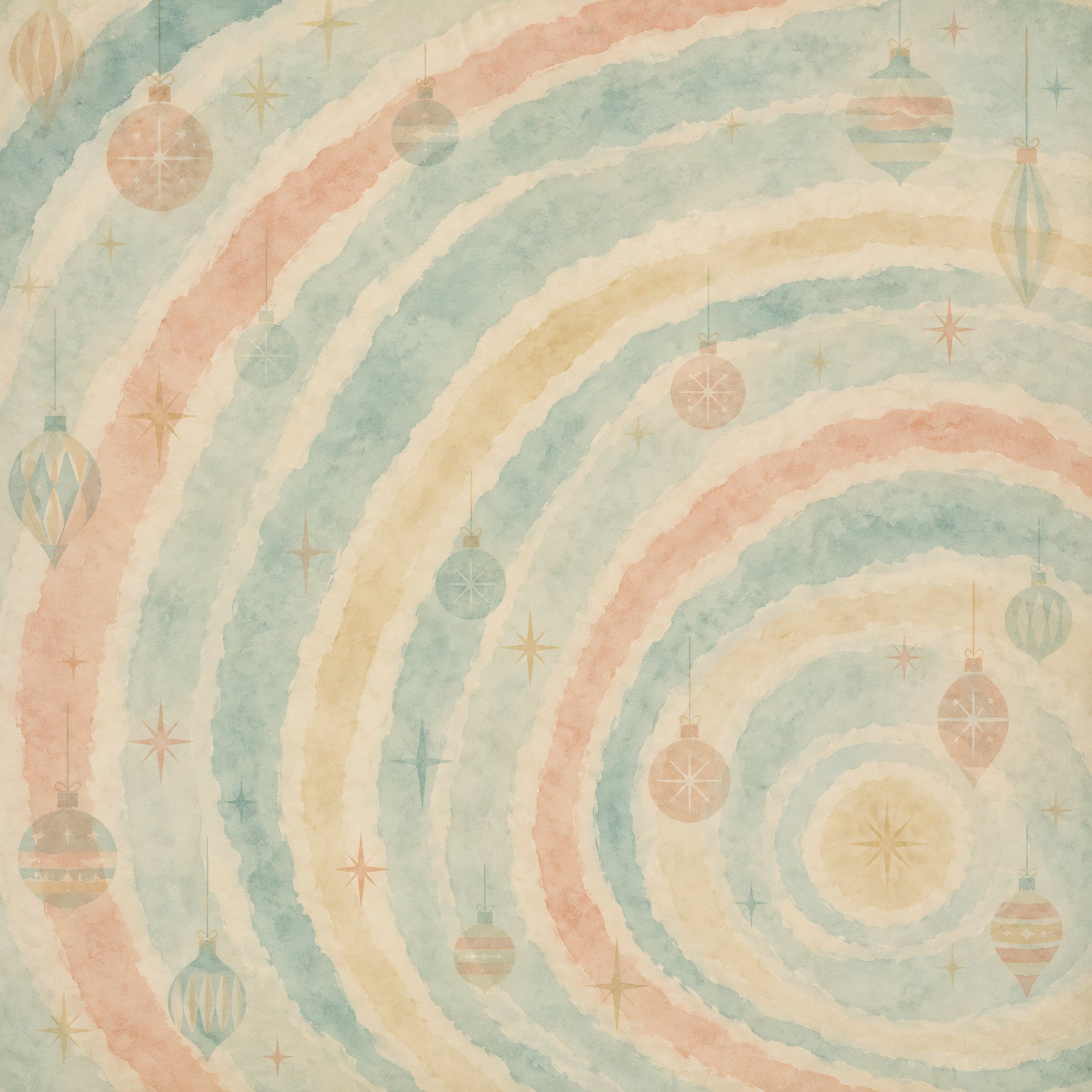 Atomic Ornament Christmas Digital preview 6