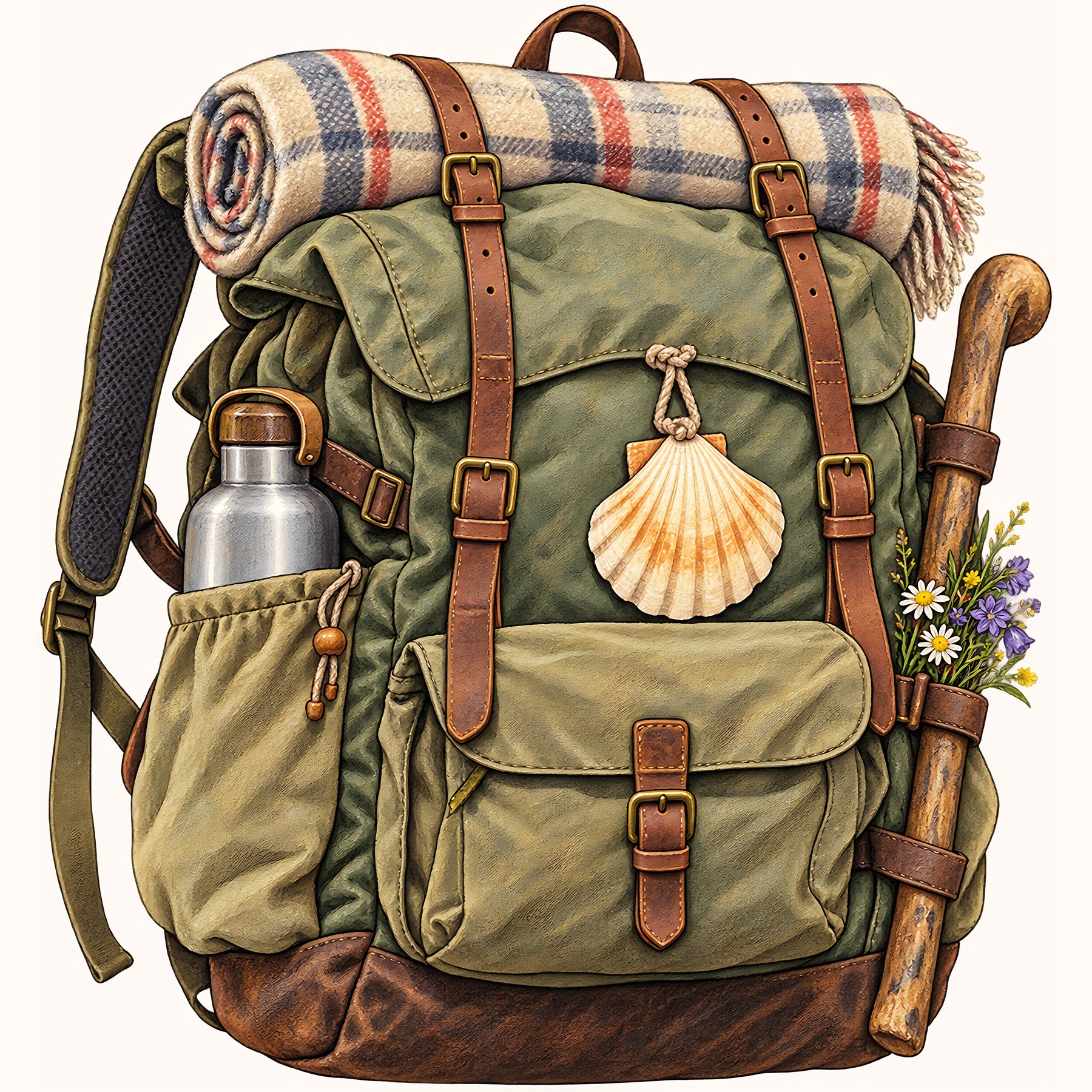 Camino De Santiago Digital Scrapbook Kit preview 4