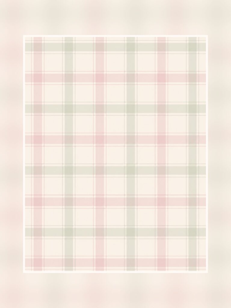 Cozy Christmas Cottagecore Digital Paper poster portrait