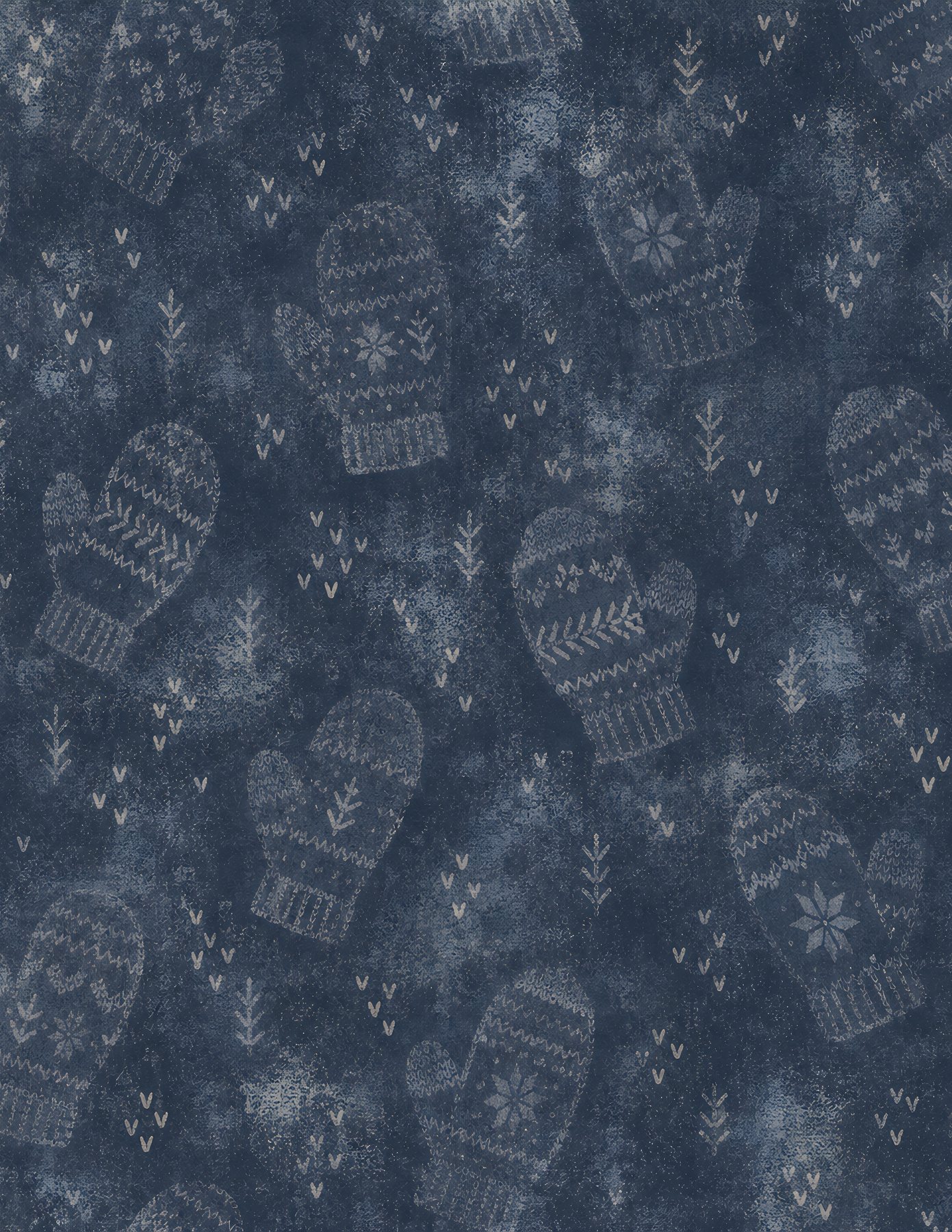 Alpine Knit Winter — 40 Digital Scrapbook Paper Designs preview 5
