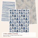 Free Alpine Knit Winter Paper Samples preview