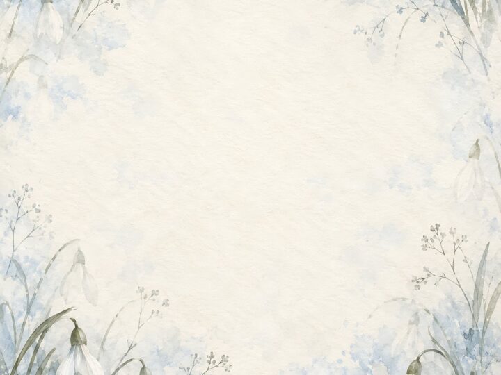 Winter Window Botanicals — 40 Digital Scrapbook Papers